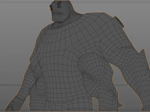 Four Arms 3D Model