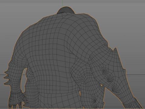 Four Arms 3D Model