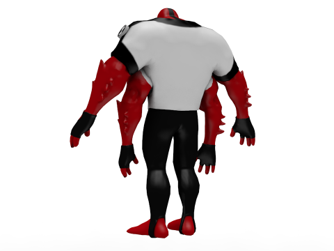 Quatro Bra&ccedil;os Modelo 3D