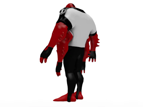 Four Arms 3D Model