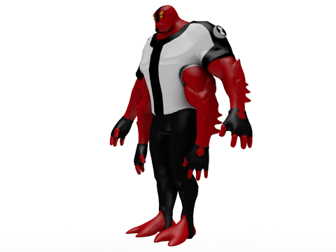 Quatro Bra&ccedil;os Modelo 3D