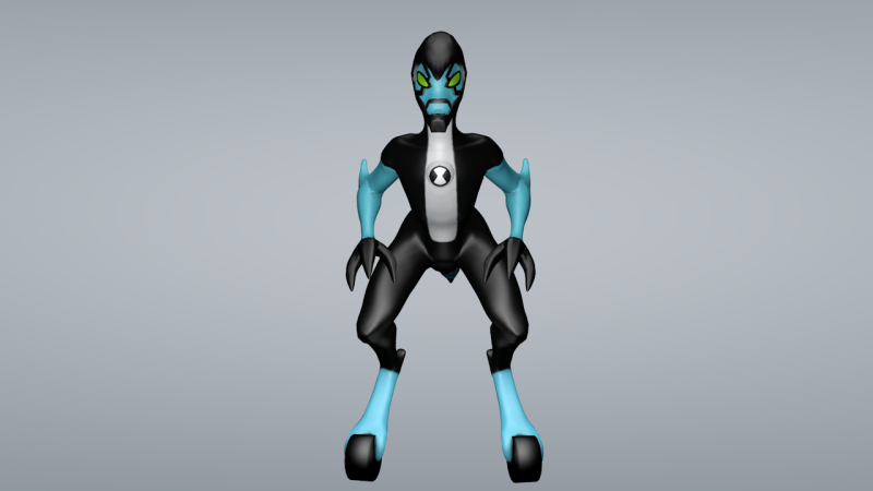 XLR8 3D Model .c4d .max .obj .3ds .fbx .stl .blend 