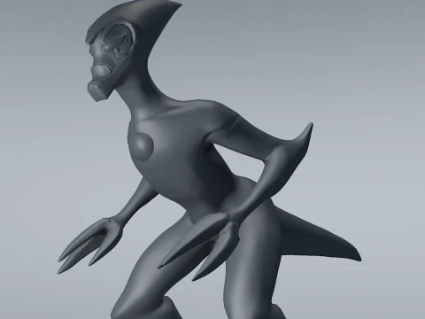 XLR8 3D Model