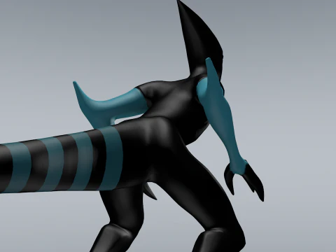 XLR8 3D Model