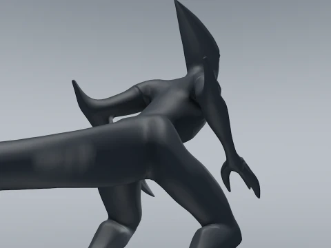 XLR8 3D Model