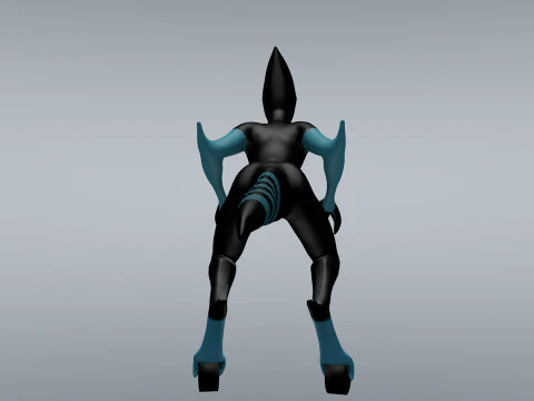 XLR8 3D Model