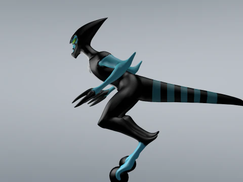 XLR8 3D Model