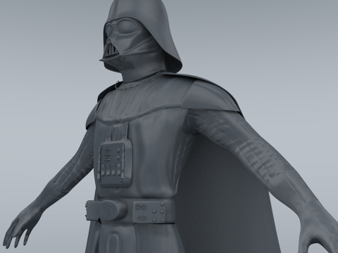 Darth Vader Star Wars 3D Model