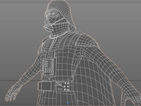 Darth Vader Star Wars 3D Model