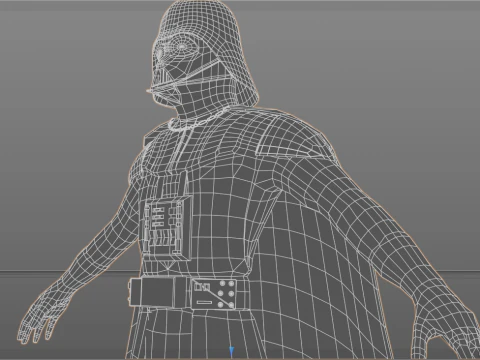 Darth Vader Star Wars 3D Model