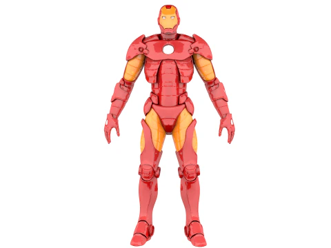 Iron Man Low Poly 3D Model