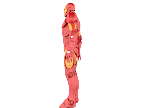 Железный Человек Низкополигональная 3D Модель