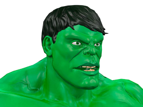 Hulk basso poli Modello 3D