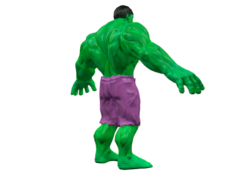 Hulk Low Poly 3D Model