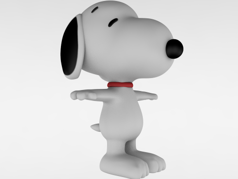 Снупі 3D Модель