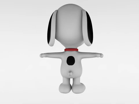 Snoopy 3D Modell