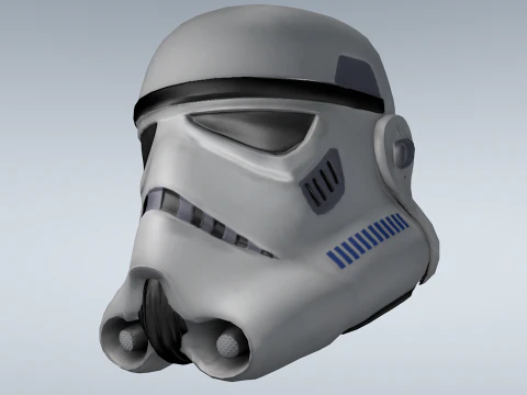 Stormtrooper Helmet 3D Model