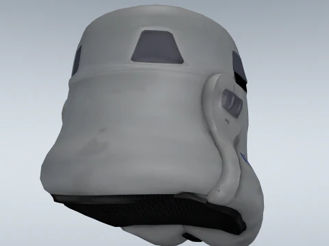 Stormtrooper Helmet 3D Model