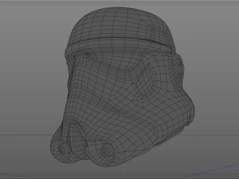 Stormtrooper Helmet 3D Model