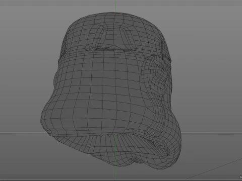 Stormtrooper Helmet 3D Model
