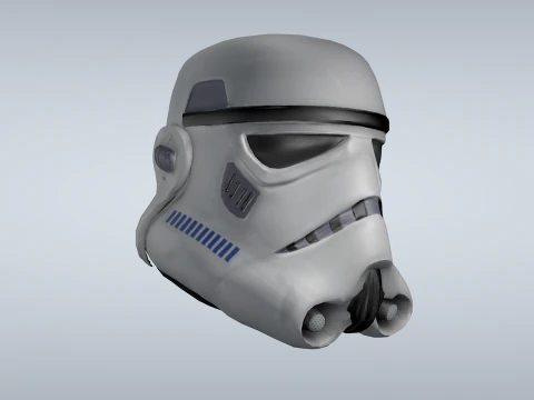 Stormtrooper Helmet 3D Model