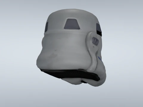 Stormtrooper Helmet 3D Model