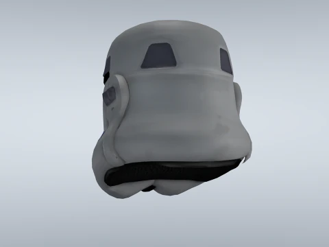 Stormtrooper Helmet 3D Model