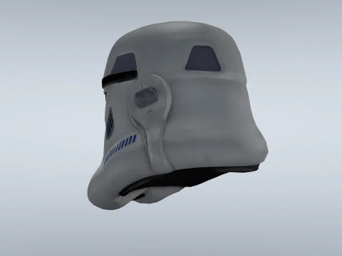Stormtrooper Helmet 3D Model