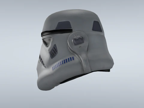 Stormtrooper Helmet 3D Model
