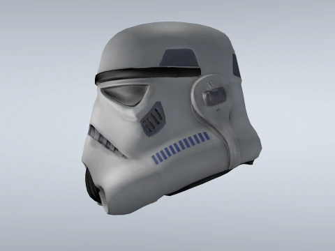 Stormtrooper Helmet 3D Model