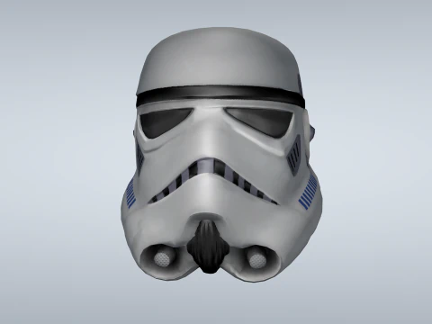 Stormtrooper Helmet 3D Model