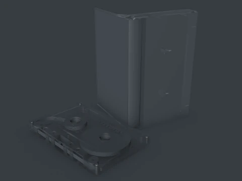 Cassette Tape 3D Model