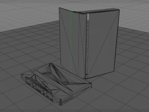 Cassette Tape 3D Model