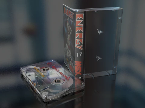 Cassette Tape 3D Model
