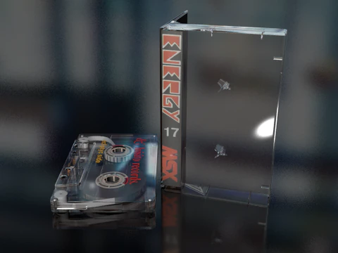 Cassette Tape 3D Model