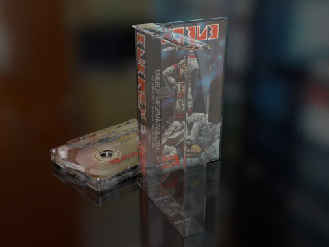 Cassette Tape 3D Model