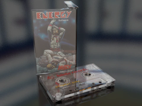 Cassette Tape 3D Model