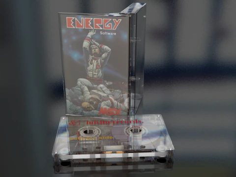 Cassette Tape 3D Model