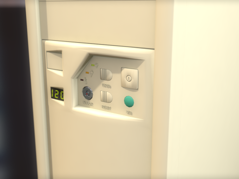 Vintage CPU Tower 3D Model