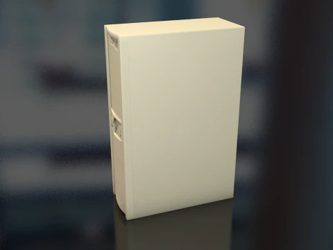 Vintage CPU Tower 3D Model