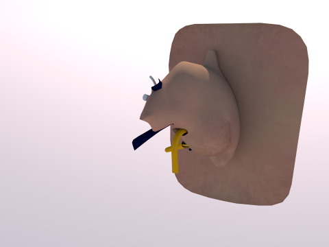 Anatom&iacute;a del o&iacute;do humano Modelo 3D