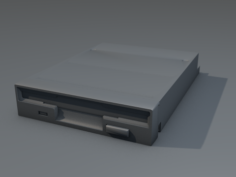Floppy Disk Drive 35 Inches 3D Model