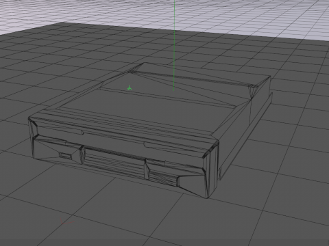 Floppy Disk Drive 35 Inches 3D Model