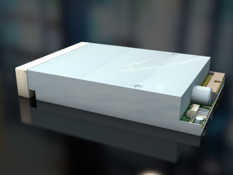 Floppy Disk Drive 35 Inches 3D Model