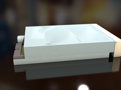 Floppy Disk Drive 35 Inches 3D Model