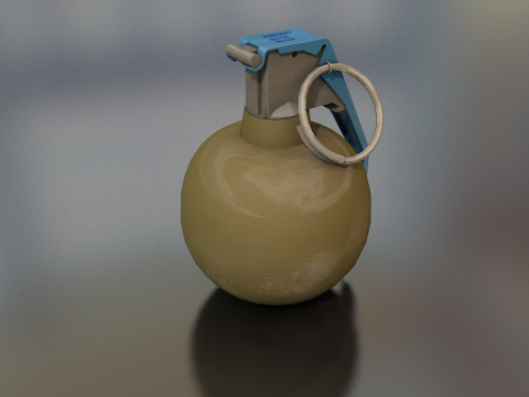 Bomba a mano Modello 3D