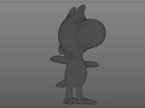 Woodstock Snoopy 3D Model