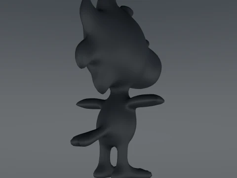 Woodstock Snoopy 3D Model