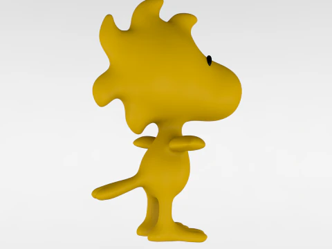 Woodstock Snoopy 3D Model