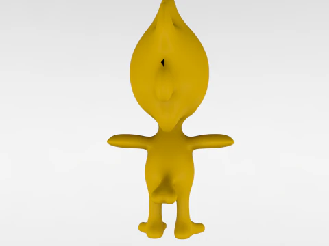 Woodstock Snoopy 3D Model